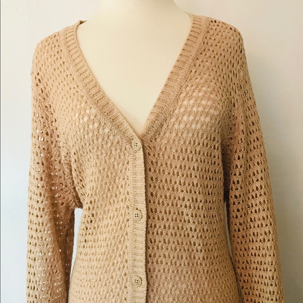 Women Crochet Sweater (XL) Nice!